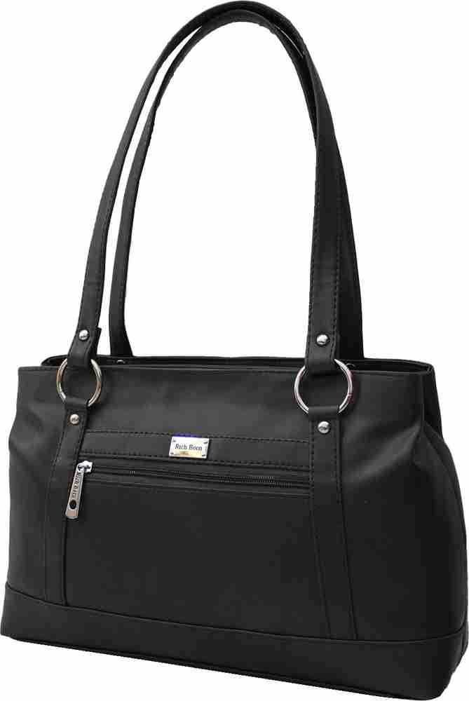 Buy Rich Born Women Brown Handbag Charcoal Online Best Price in India Flipkart