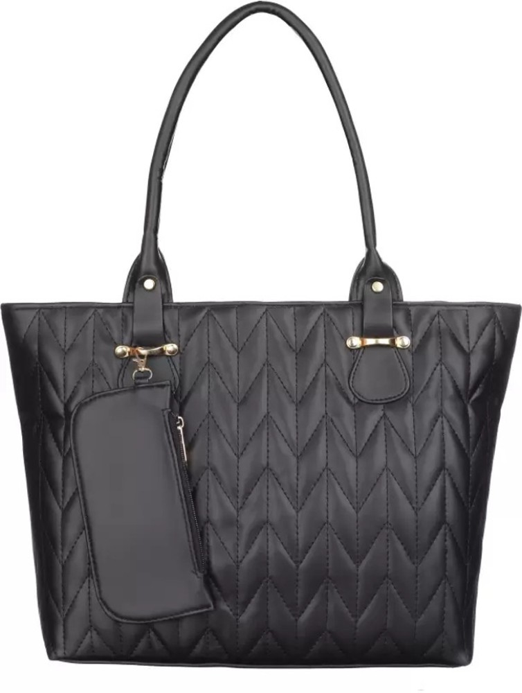 Buy DON'T LOOK Women Black Hand-held Bag Black Online @ Best Price in India  | Flipkart.com