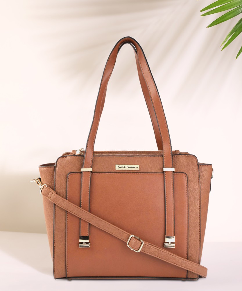 Buy Mast Harbour Women Tan Shoulder Bag Tan Online Best Price