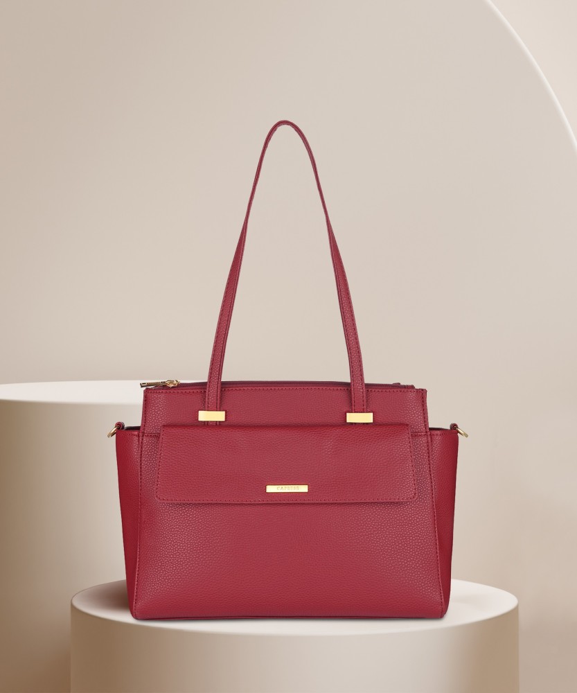 Buy CarryLux Women Maroon Shoulder Bag Maroon Online @ Best Price in India