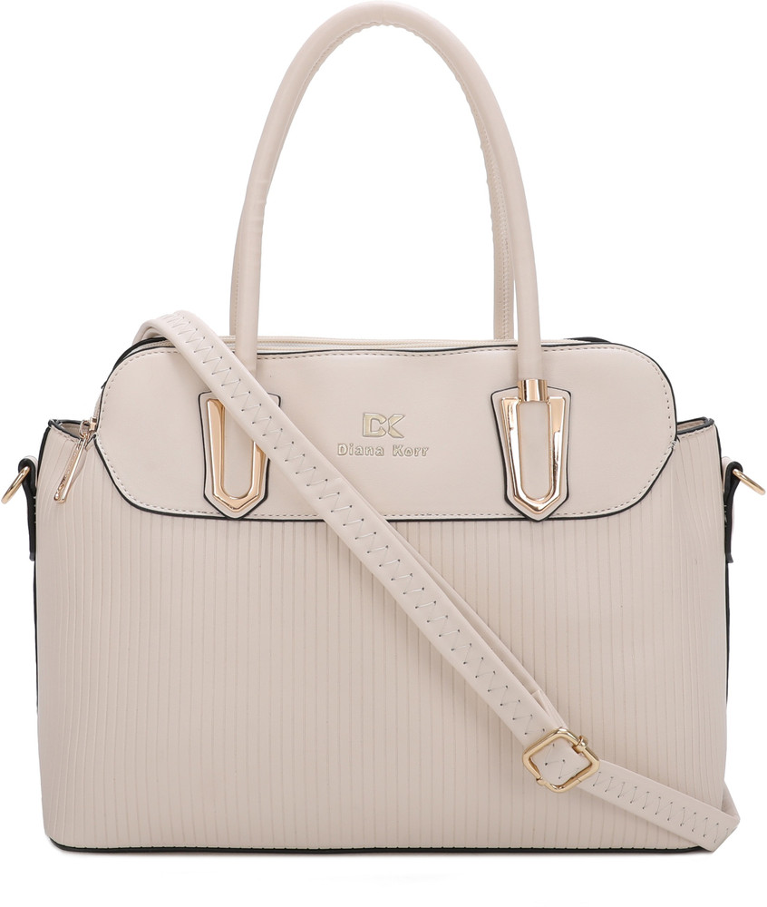 Buy Diana Korr Women Beige Shoulder Bag white Online Best Price in India Flipkart