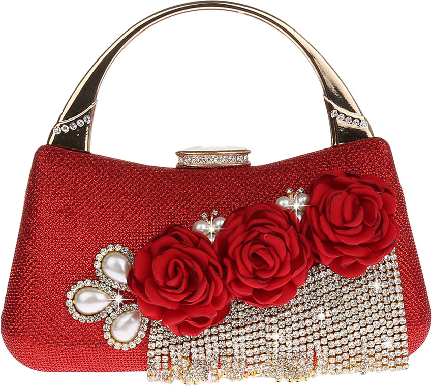 Red bag for wedding on sale