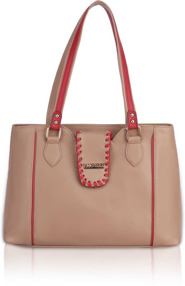 Buy nicoberry Women Beige Shoulder Bag Beige Online Best Price