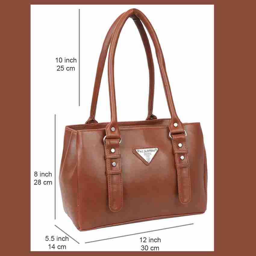 AL JAZEERA Women Brown Shoulder Bag