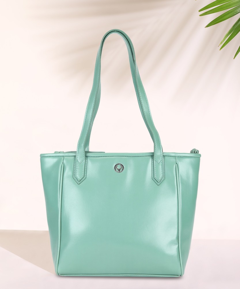 Buy Allen Solly Women Green Hand-held Bag Multicolor Online @ Best Price in  India