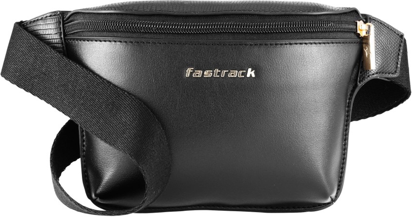 Buy Fastrack Blue Solid Waist Pouch for Women For Women At Best