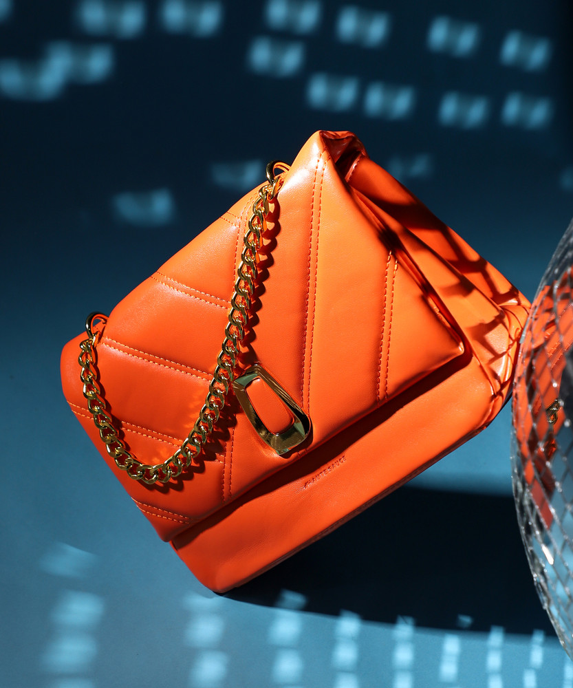 Orange handbag store