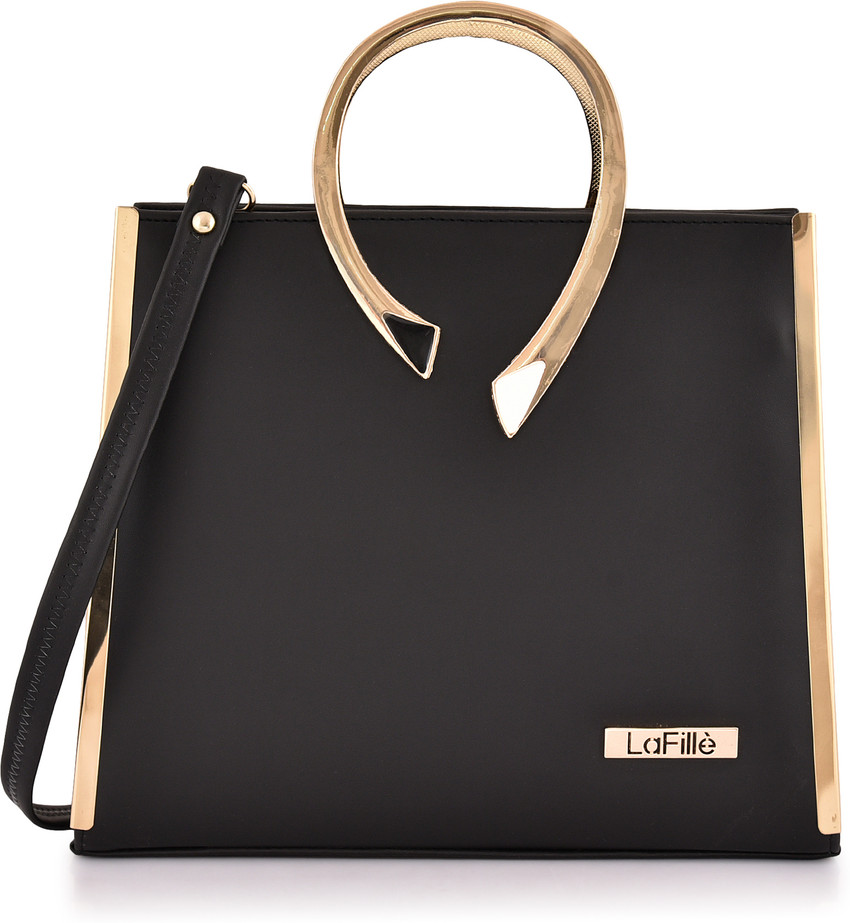 Buy LaFille Women Black Shoulder Bag Black Online Best Price in India Flipkart