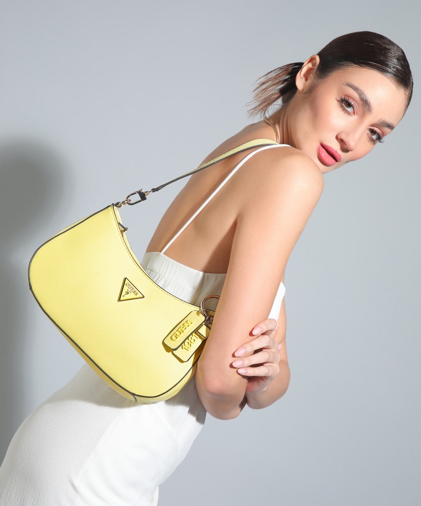 Guess yellow handbag online