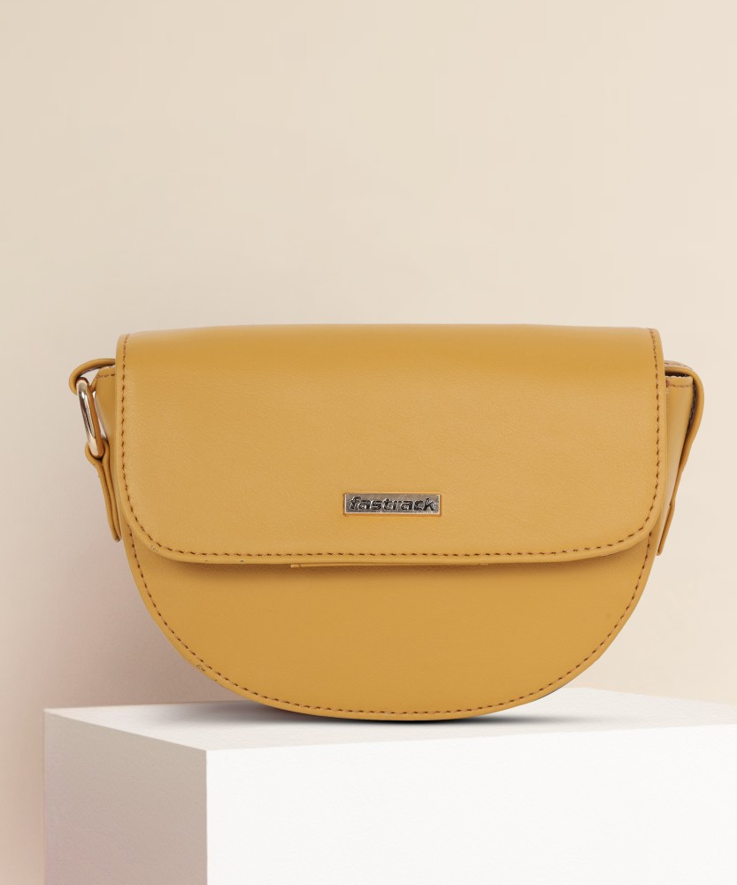 Buy Fastrack Women Yellow Sling Bag Mustard Online Best Price in India Flipkart