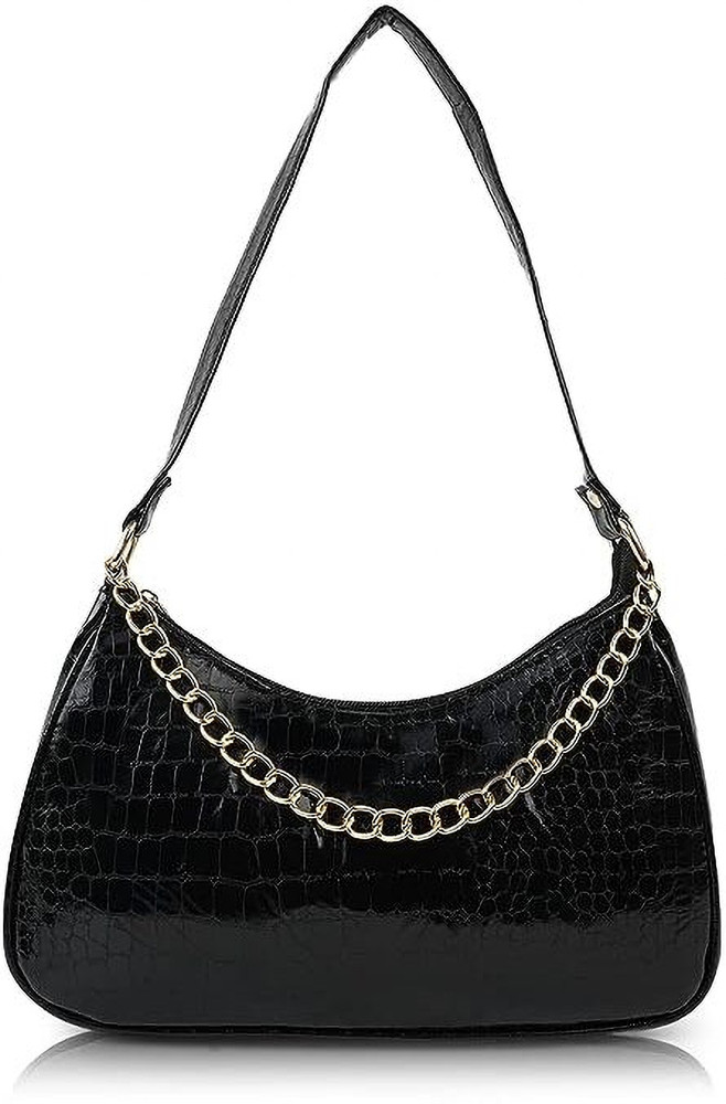 Girls black shoulder bag clearance