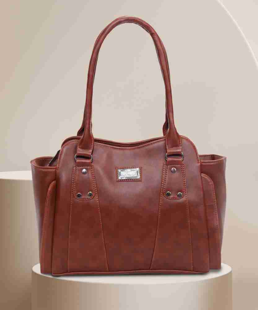 Flipkart ladies leather discount bags