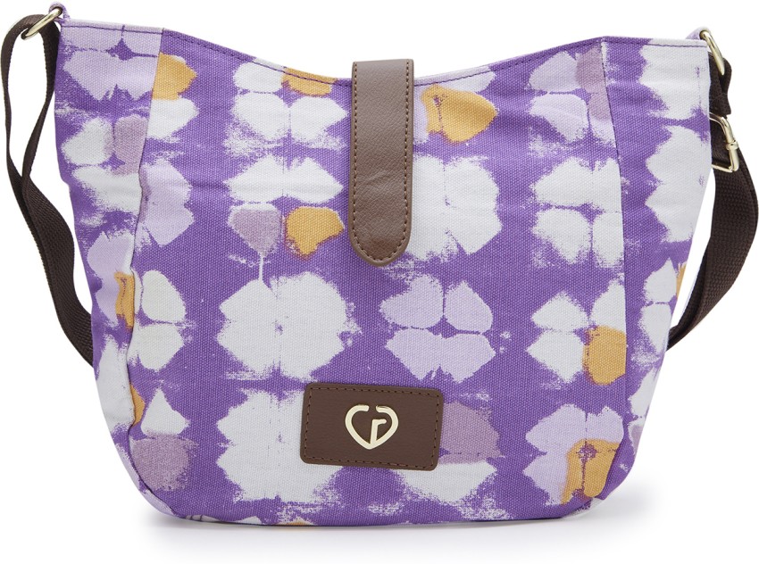 Buy Caprese Women Purple Sling Bag Purple Online Best Price in