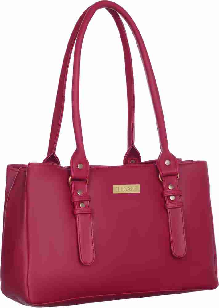 Buy Elegant Women Maroon Shoulder Bag MAROON Online Best Price