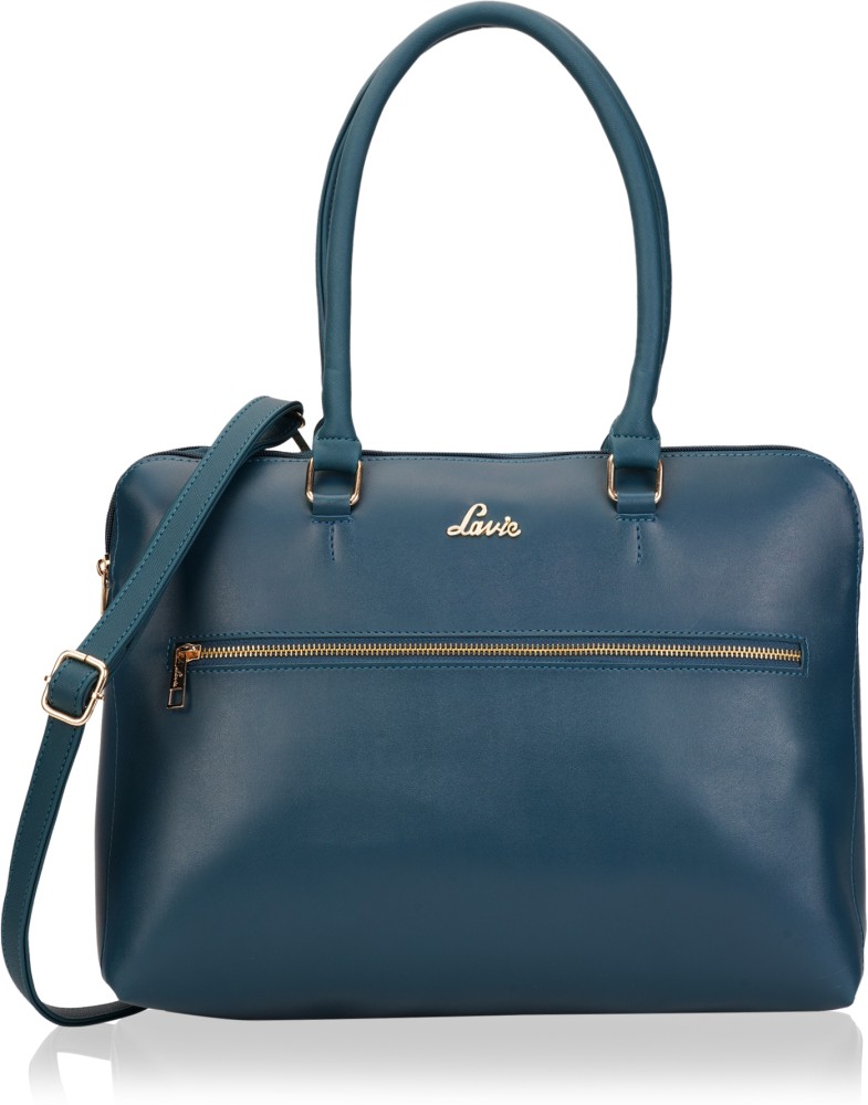 Buy LAVIE Women Blue Tote TEAL Online @ Best Price in India