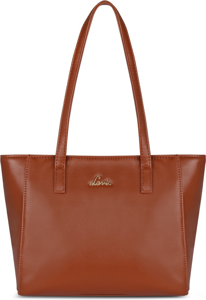 Buy LAVIE Women Tan Tote Tan Online @ Best Price in India