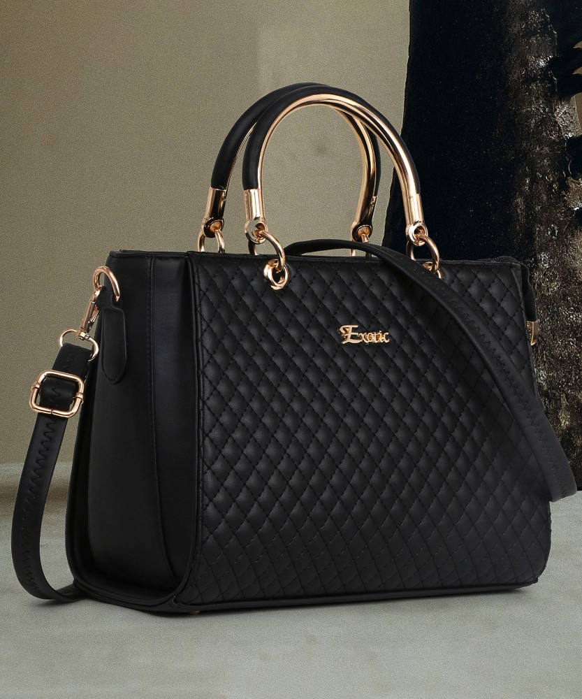 Exotic Women Black Handbag