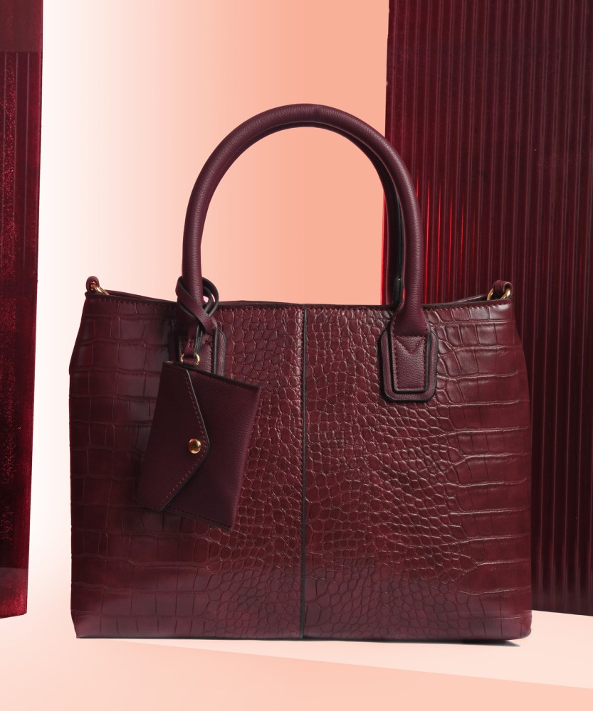 Accessorize 2025 burgundy bag