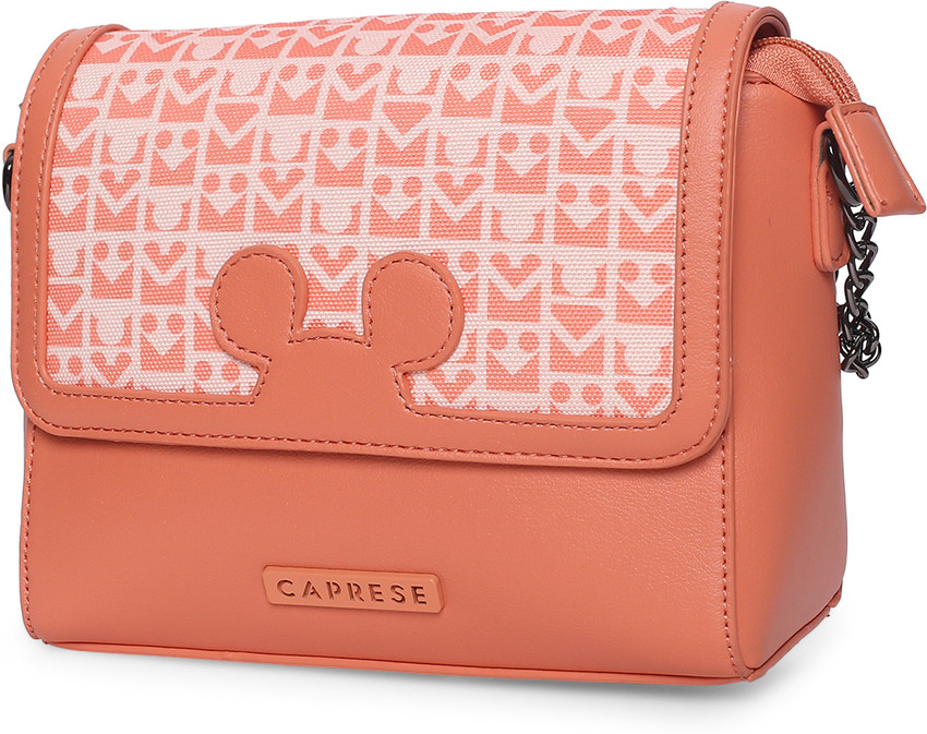 Caprese orange sling bag 2025