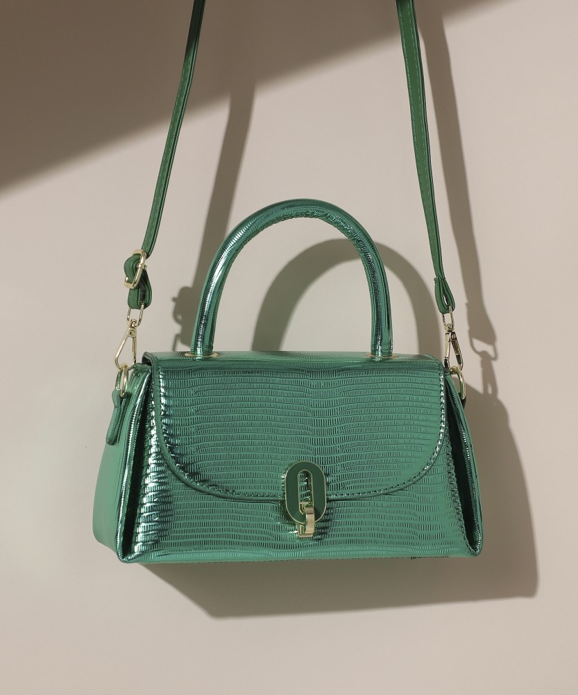 Green handbags online hotsell