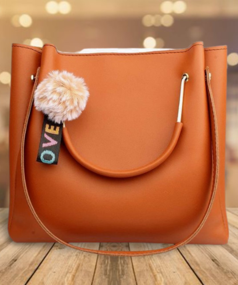 Tan store color bag