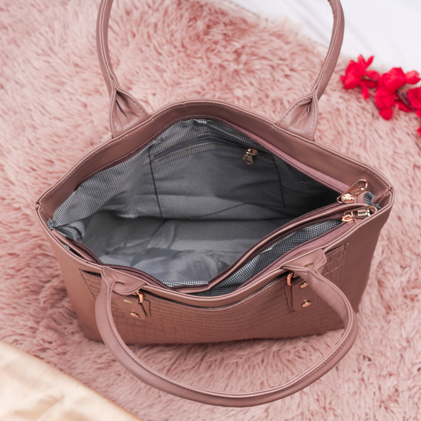 Queenie women casual handbag sales solid shopping shoulder bag