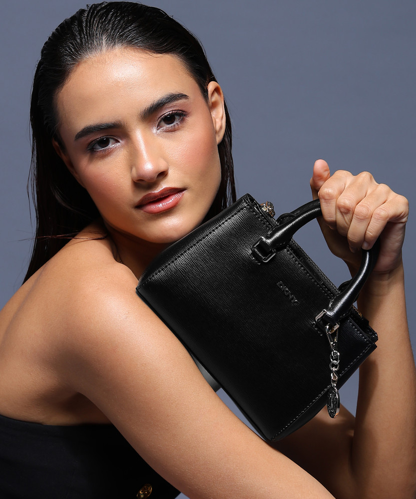 Buy DKNY Women Black Hand held Bag Black Online Best Price in India Flipkart