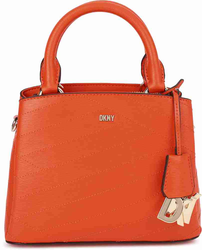 Shops orange dkny bag