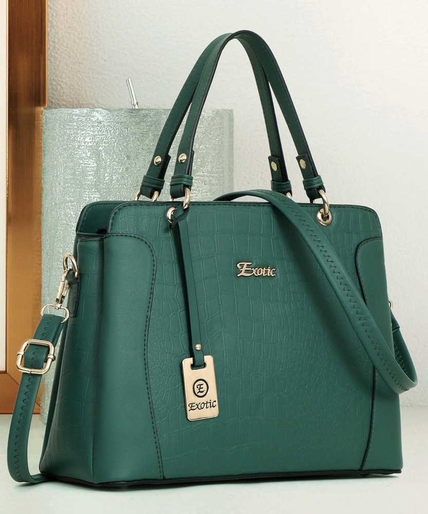 Buy Exotic Women Green Sling Bag Pista Online @ Best Price in