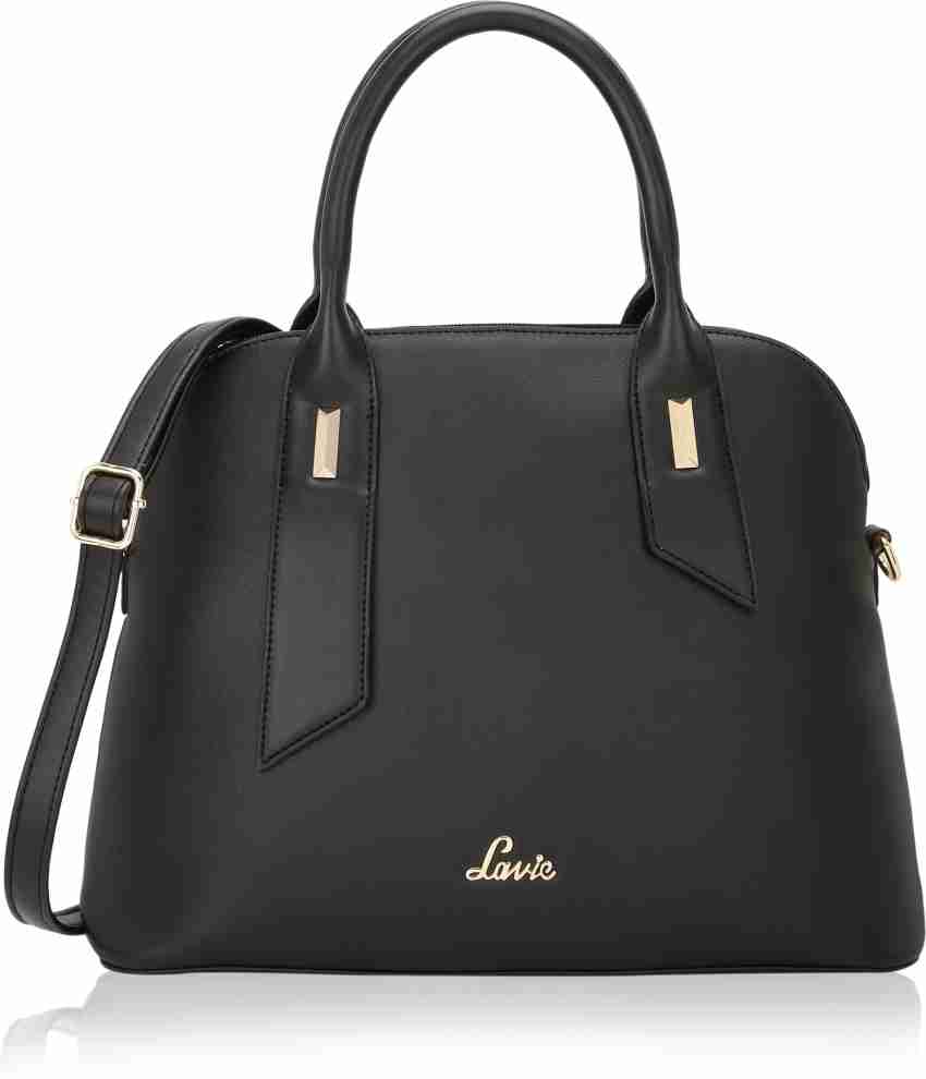 Buy LAVIE Women Black Handbag BLACK Online Best Price in India