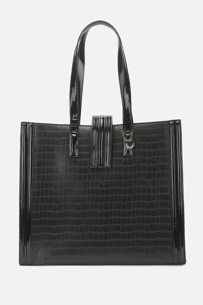 Forever 21 black tote bag discount