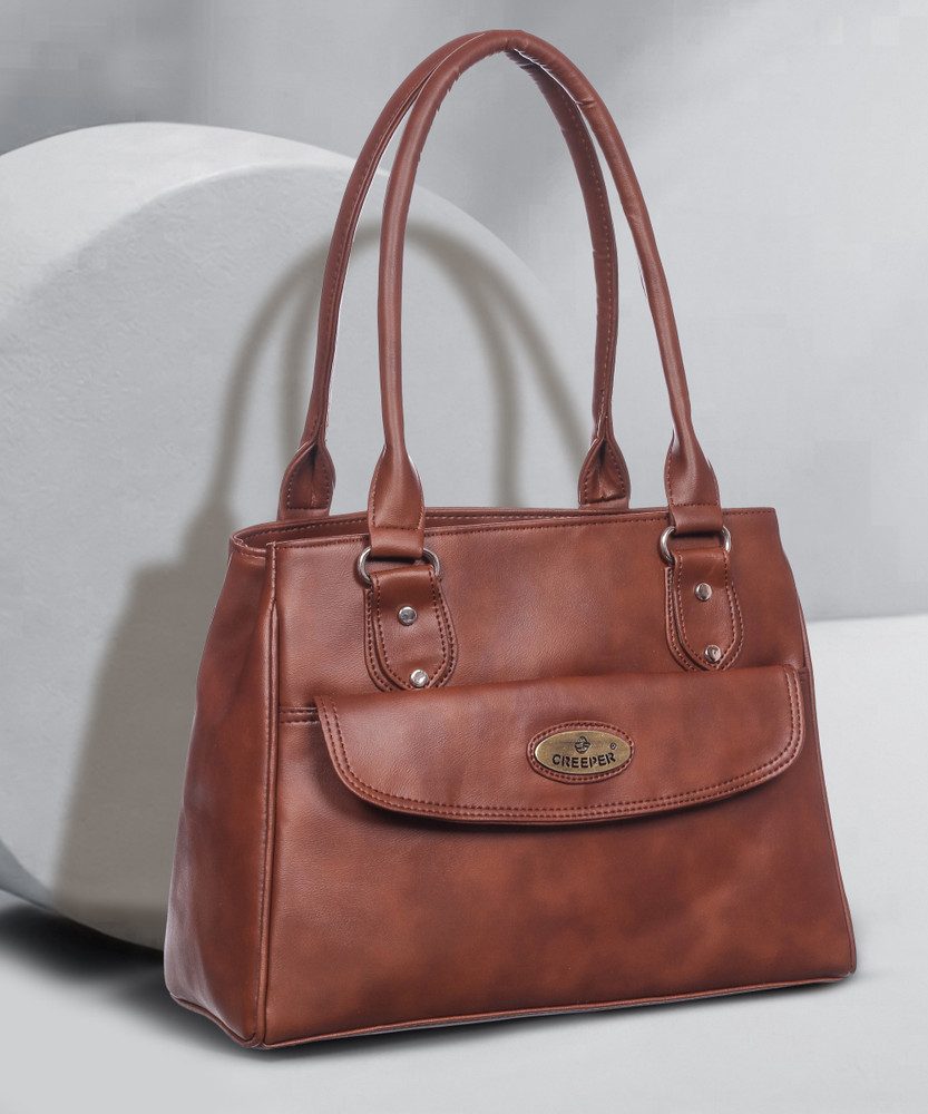 Buy house of common Women Tan Shoulder Bag Tan Online Best Price in India Flipkart