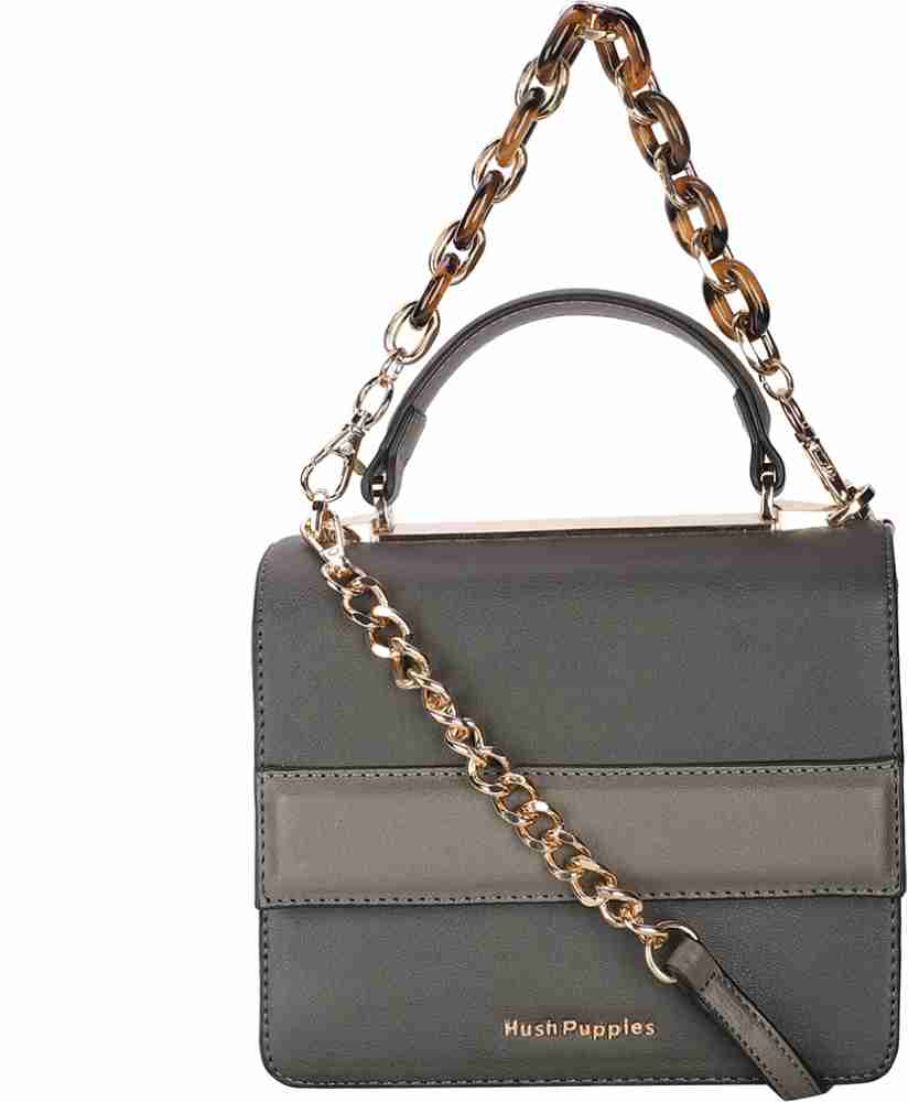 Buy Hush Puppies Women Grey Satchel Grey Online Best Price in India Flipkart