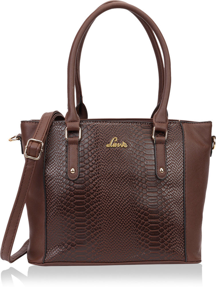 Buy LAVIE Women Brown Tote BROWN Online Best Price in India