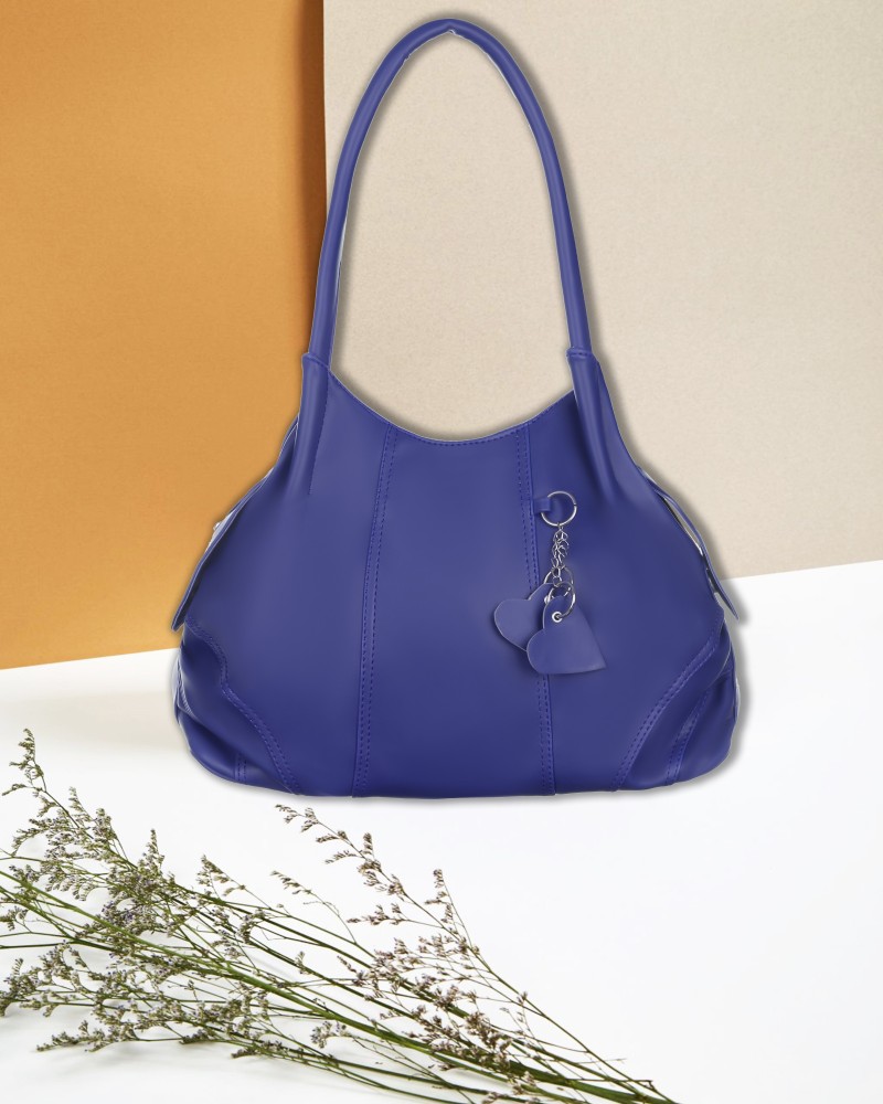 Buy FL first look Women Blue Shoulder Bag Blue Online Best Price