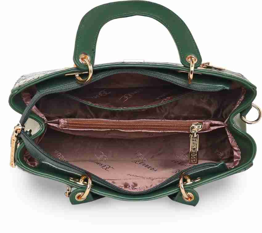 Buy ESBEDA Women Green Shoulder Bag Green Online Best Price in