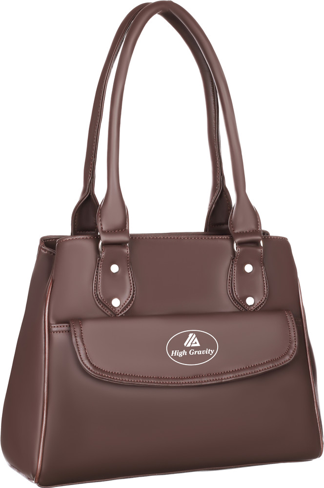 Buy High Gravity Women Brown Shoulder Bag khaki Online Best