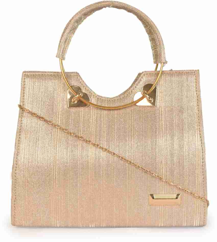 Buy Rose Planet Women Gold Handbag Goldi Online @ Best Price in India