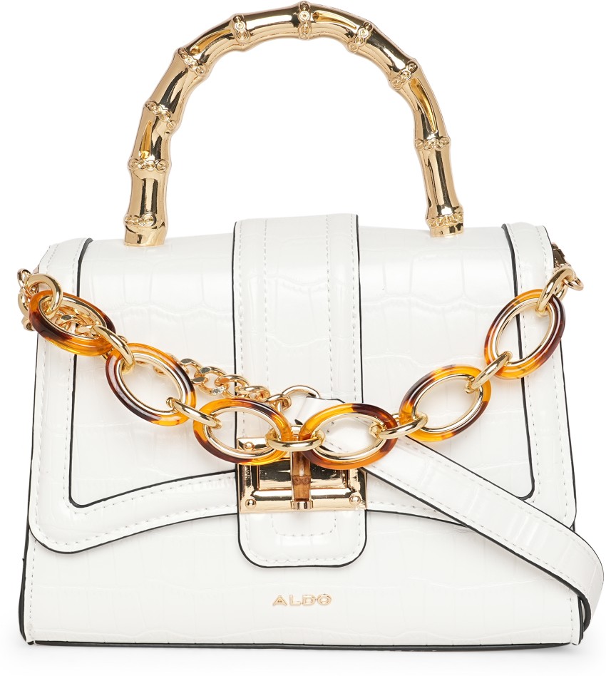 Buy ALDO Women White Shoulder Bag White Online @ Best Price in India