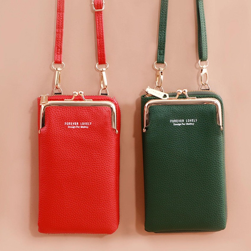 Leather Small Crossbody Bags For Women Designer Cell Phone Bag