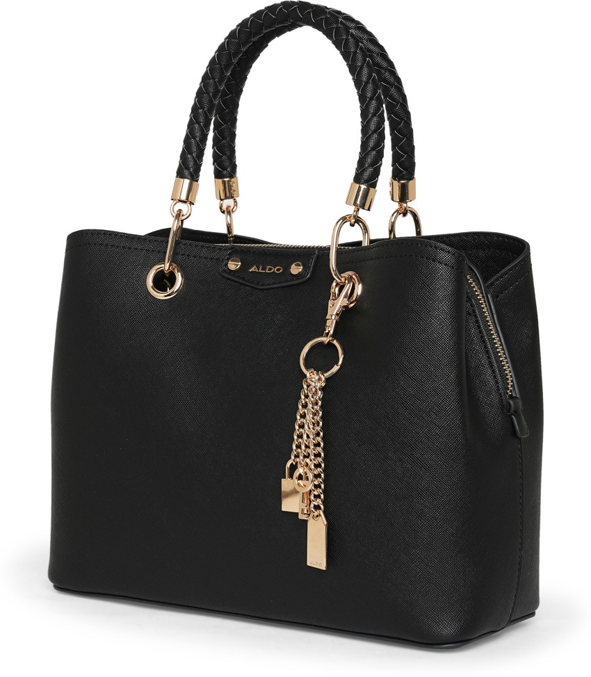 Buy ALDO Women Black Satchel Black Online Best Price in India