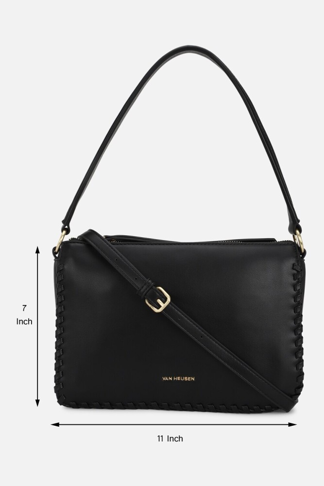 Van heusen hot sale black handbag