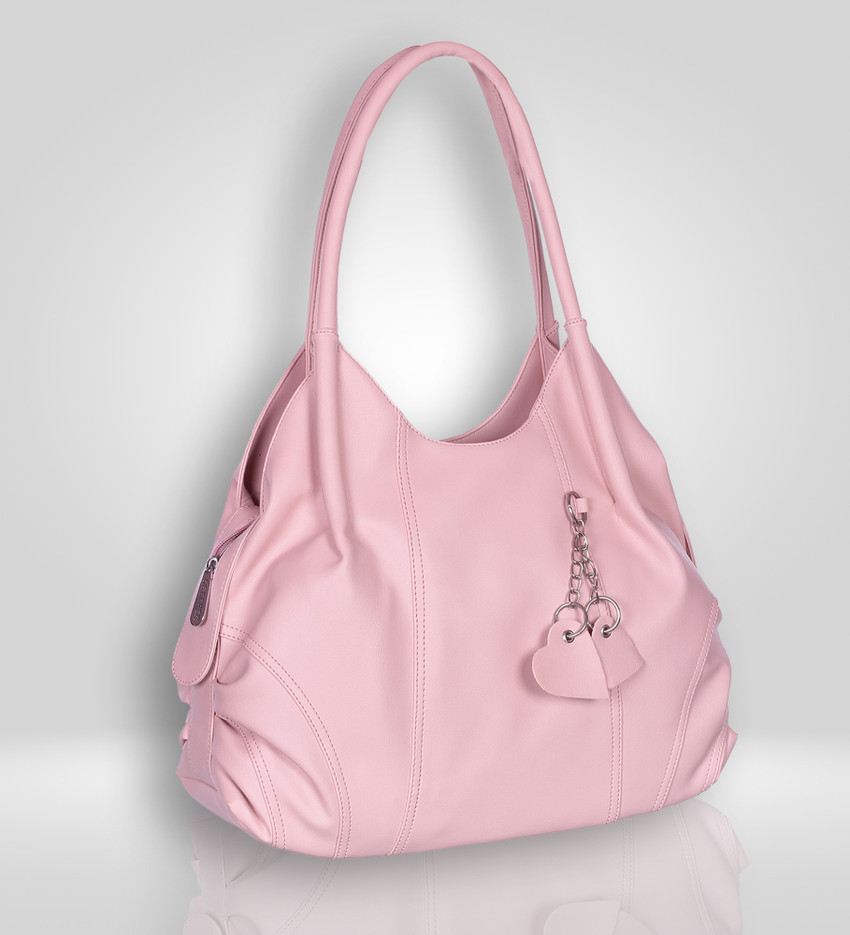 Baby pink shoulder deals bag
