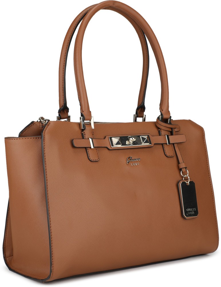 Buy GUESS Women Brown Tote COGNAC Online Best Price in India Flipkart