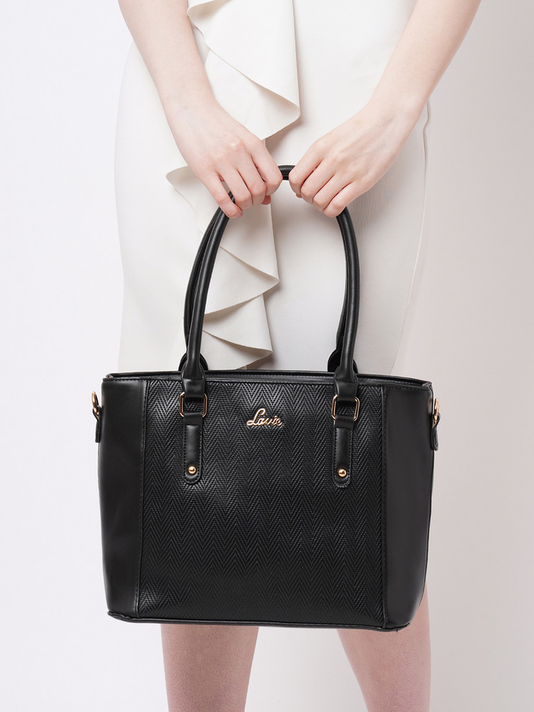 Buy LAVIE Women Black Tote BLACK Online Best Price in India Flipkart