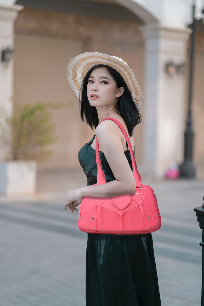 Blush pink bag on sale
