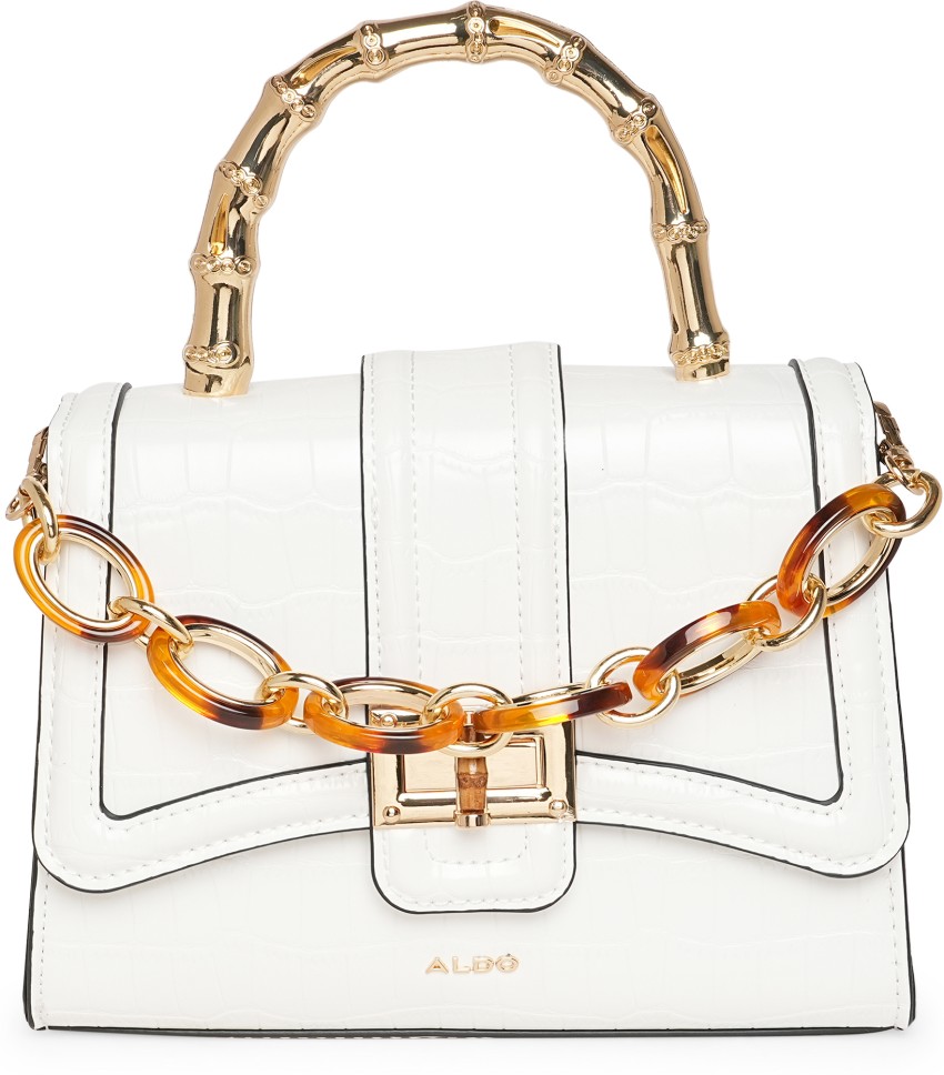 Buy ALDO Women White Handbag White Online @ Best Price in India |