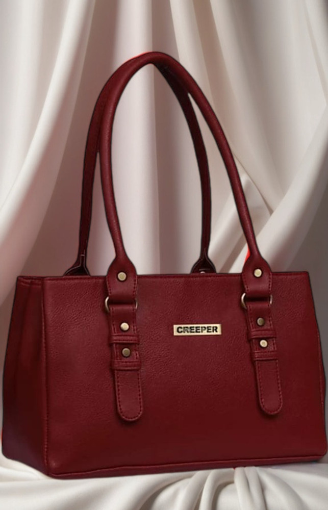 Buy CREEPER Women Maroon Shoulder Bag MAROON Online Best Price in India Flipkart