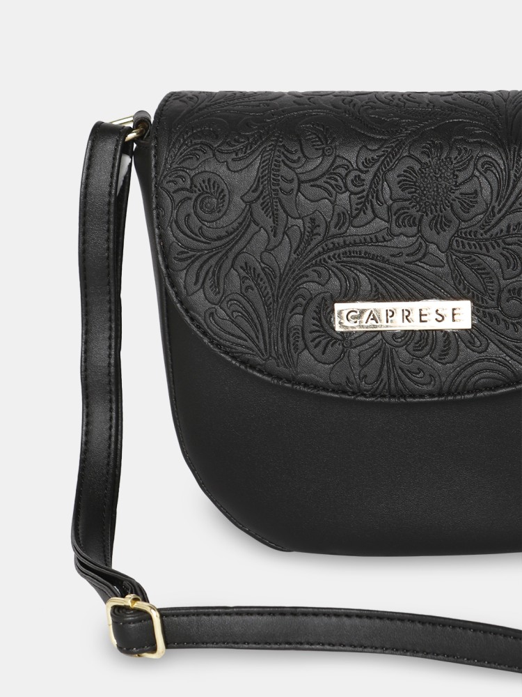 Caprese black sling bag hotsell