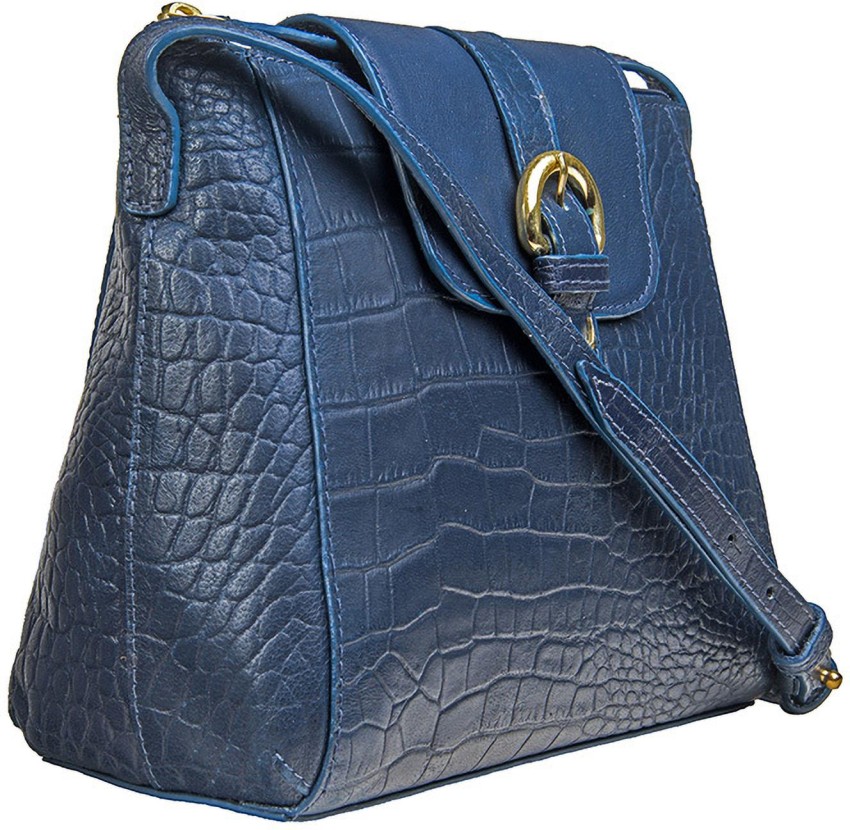 Buy Blue Ee Lyra-M Sling Bag Online - Hidesign